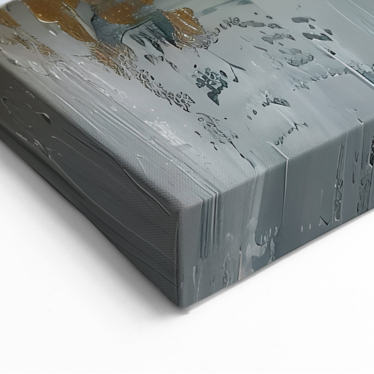 Floral Wall Art - Elegant White Floral Canvas Decor