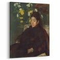 Impressionist Portrait - Mademoiselle Malo by Degas Wall Art Print