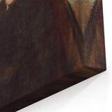 Impressionist Portrait - Mademoiselle Malo by Degas Wall Art Print