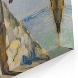 Impressionist Painting - Man with a Vest by Cézanne Wall Art Print