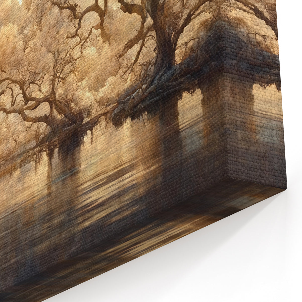 Modern Floral Wall Decor - Majestic Tree Landscape Canvas