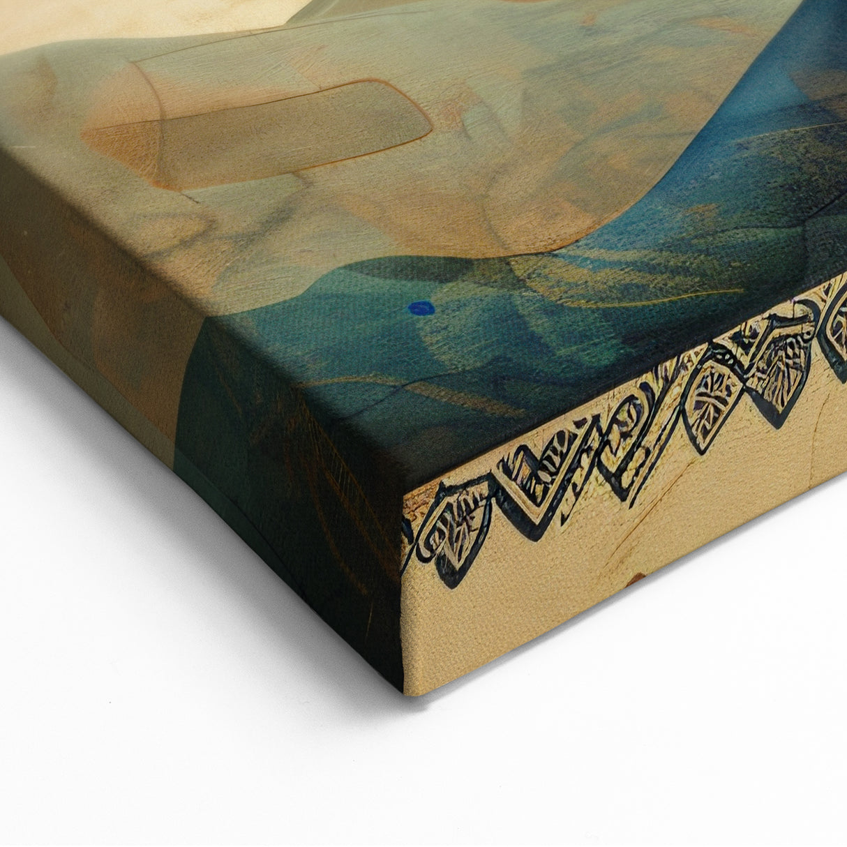 Artistic Flower Designs - Vibrant Tree of Life Canvas Print