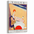 1923 Summer Vogue Fashion Print - Beach Scene Wall Art Decor