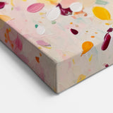 Contemporary Flower Prints - Soft Petal Garden in Pastel Hues