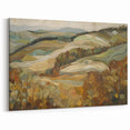 Rolling Hills Autumn - Fall Wall Art Rustic Landscape Seasonal Print