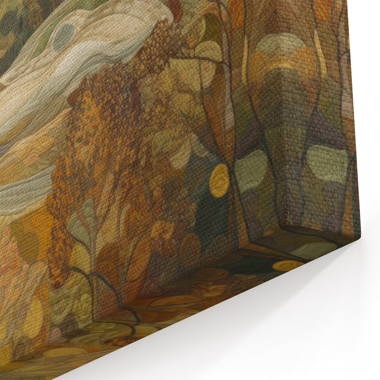 Rolling Hills Autumn - Fall Wall Art Rustic Landscape Seasonal Print