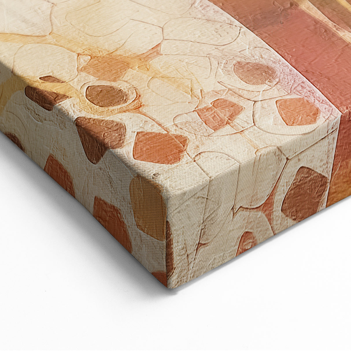 Modern Autumn Abstract - Fall Wall Art Warm Vibrant Seasonal Print