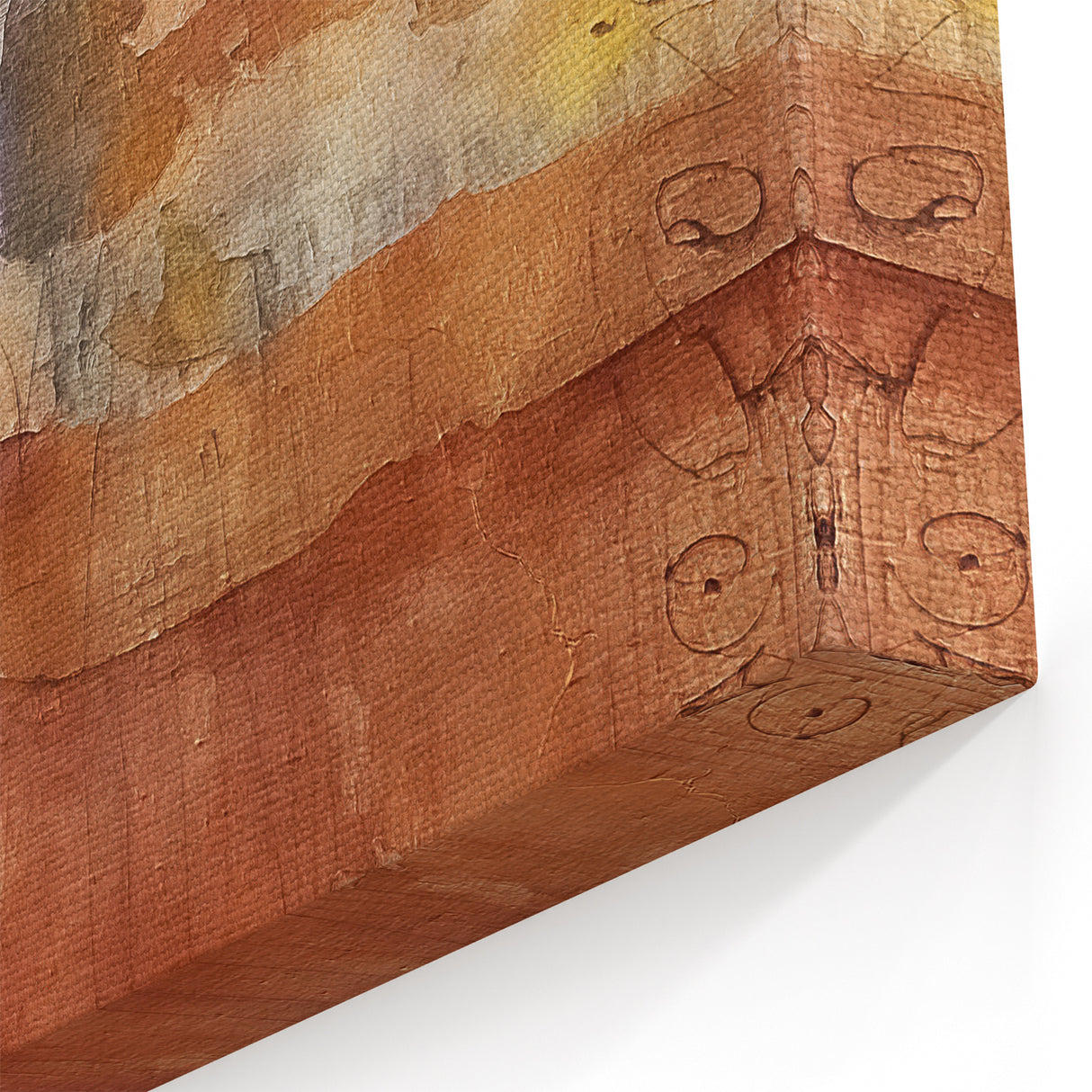 Rustic Autumn Leaf - Fall Wall Art Textured Vintage Seasonal Print