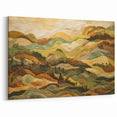 Harvest Hills Patchwork - Fall Wall Art Rustic Countryside Landscape