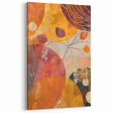Autumn Harmony Abstract - Fall Wall Art Warm Seasonal Modern Print