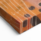 Playful Autumn Leaves - Fall Wall Art Modern Abstract Seasonal Print