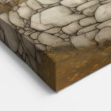 Rustic Autumn Cottage - Fall Wall Art Cozy Countryside Seasonal Print