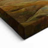 Fall Wall Art Cozy Patchwork Hills - Autumn Decor for Seasonal Warmth
