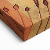 Abstract Fall Wall Art - Warm Harvest Hues Autumn Decor for Home