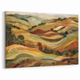 Quilted Fall Landscape Wall Art - Vibrant Seasonal Autumn Decor