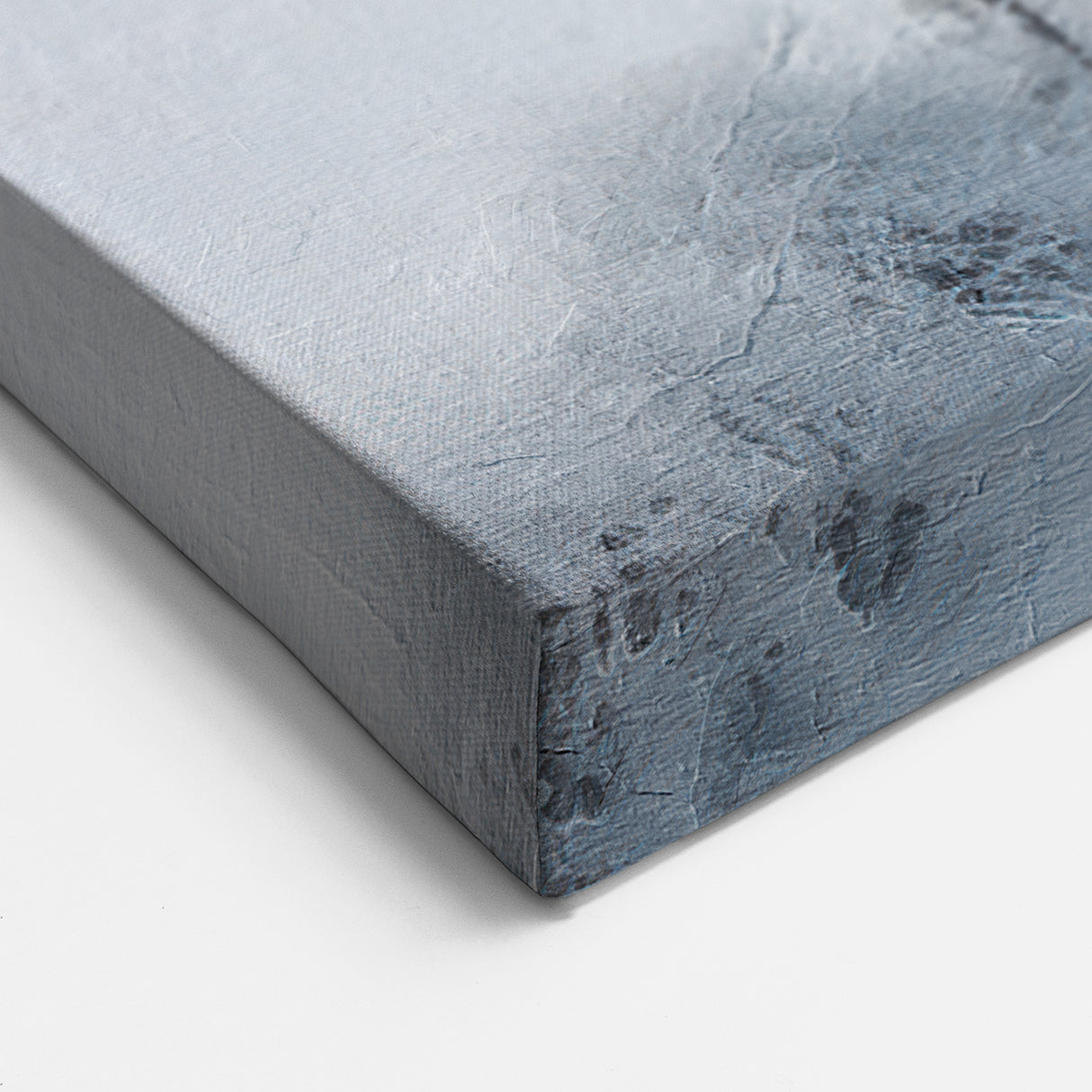 Winter Cottage Serenity Wall Art - Snowy Scene with Frosty Tree