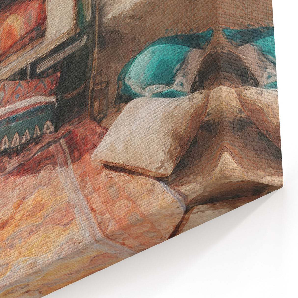 Beachside Bohemian Caravan Decor - Travel Trailer Wall Art