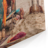 Mystical Bohemian Caravan - Vintage Beach Camper Wall Art