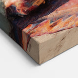 Vibrant Bohemian Beach Camper - Retro Caravan Wall Art