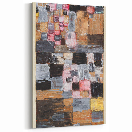 Abstract Modern Wall Art - Contemporary Urban Design with Bold Textures