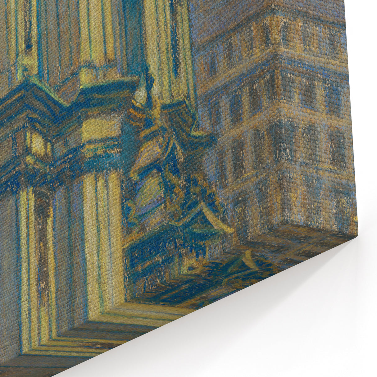 Vintage Architectural Wall Art - Historic Church in Vienna Pastel Print