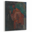 Dramatic Abstract Wall Art - The Black Prophet in Rich Dark Tones