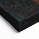 Dramatic Abstract Wall Art - The Black Prophet in Rich Dark Tones