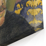 Vintage Self-Portrait Wall Art - Paul Gauguin in Warm, Earthy Tones