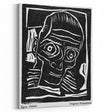 Vintage Expressionist Wall Art - Egon Schiele's Bold Woodcut Print
