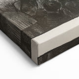 Modern Wall Art - Dramatic Boxing Match Scene | Monochrome Contemporary Print