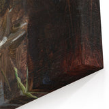 Modern Wall Art - Dark Floral Bouquet of Violets | Elegant Contemporary Art
