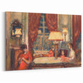 Modern Wall Art - Cozy Evening Interior Scene | Warm Nostalgic Decor