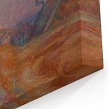 Modern Wall Art - Industrial Landscape Scene | Warm Earthy Decor