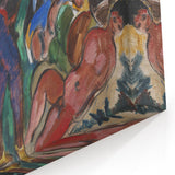 Modern Wall Art - Bold Figurative Composition | Dynamic Artistic Decor