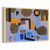 Modern Wall Art - With the Two Lost Ones by Paul Klee | Abstract Decor