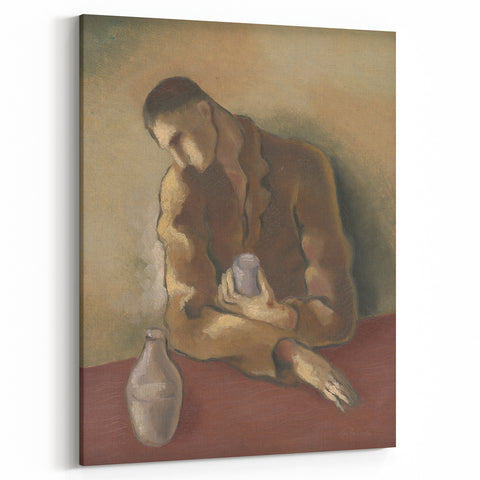 The Drunkard | Modern Art Print by Mikuláš Galanda