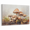 Nature-Inspired Mushroom Wall Art - Botanical Fungi Canvas Print
