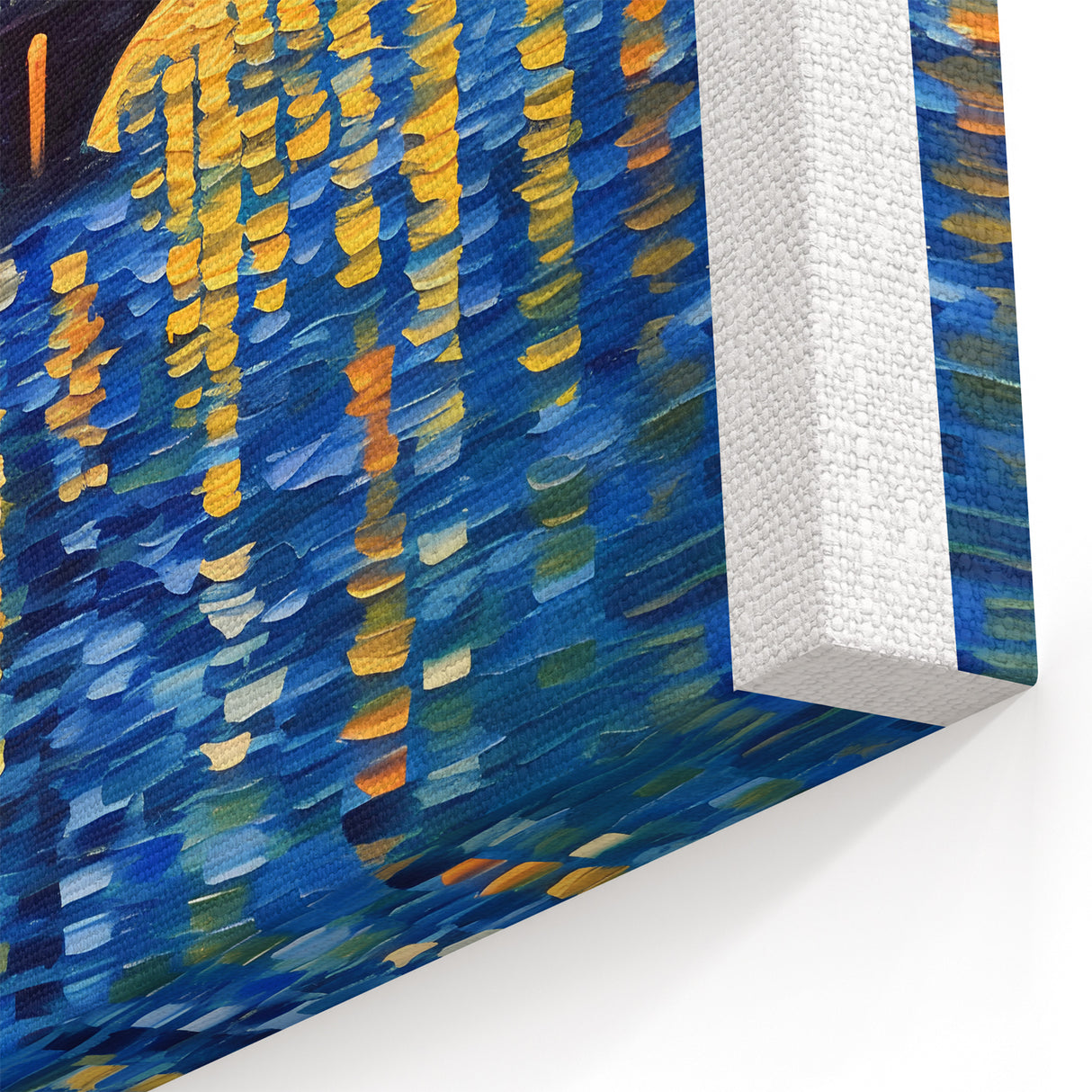 Vincent van Gogh Wall Art - Starry Night Over the Rhône Canvas Print