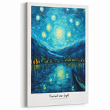 Famous Van Gogh Paintings - Starry Night Over Water Wall Art