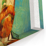 Vincent van Gogh Wall Art - Famous Self Portrait Canvas Print