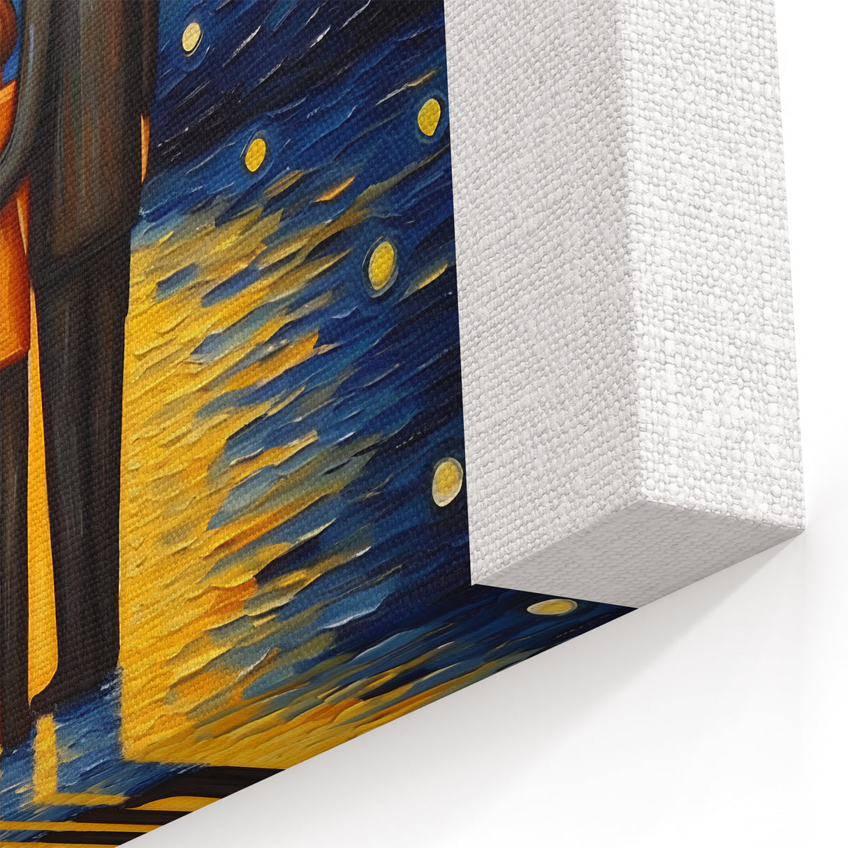 Vincent van Gogh Wall Art - Sunset Glow Father and Child Print