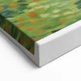 Vincent van Gogh Wall Art - Man Strolling Through Orchard Canvas Print