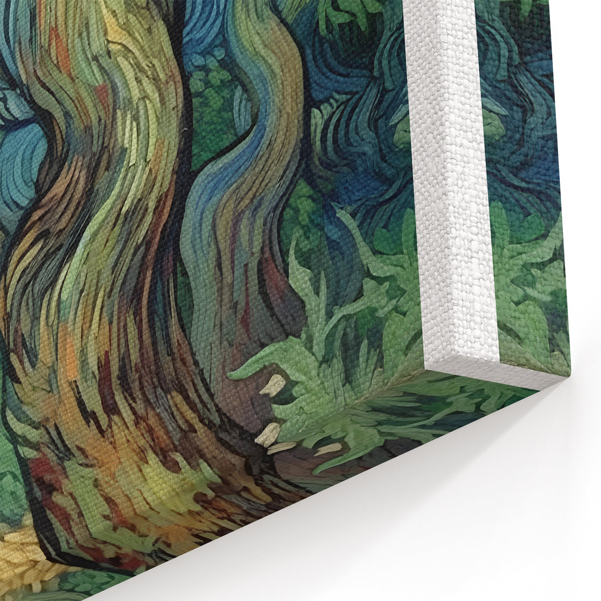 Vincent van Gogh Wall Art - Enchanted Forest Canvas Print