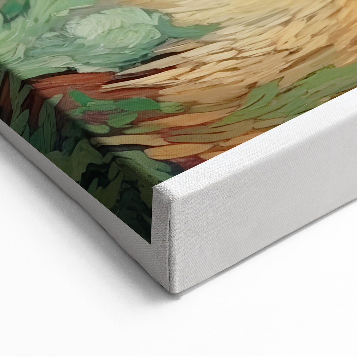 Vincent van Gogh Wall Art - Enchanted Forest Canvas Print