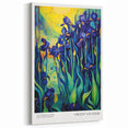 Starry Night Wall Art - Van Gogh Irises Canvas Print