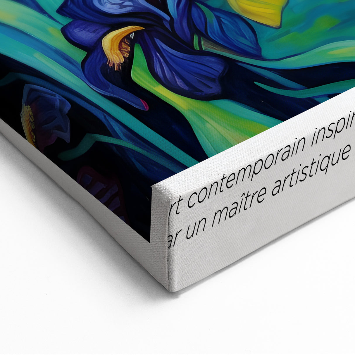 Starry Night Wall Art - Van Gogh Irises Canvas Print