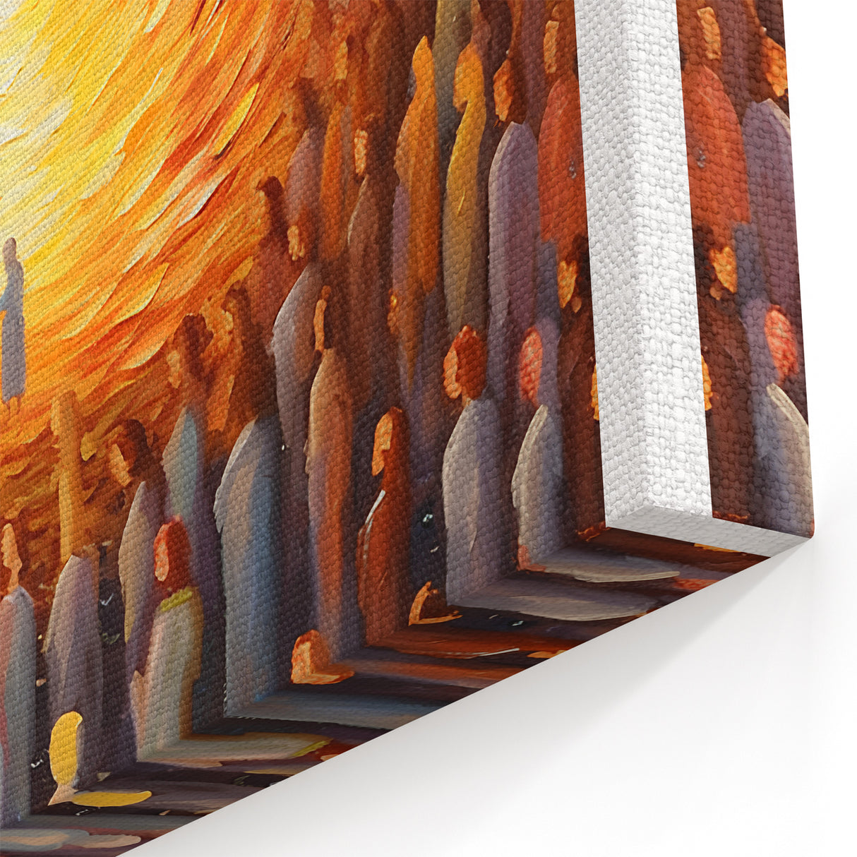 Radiant Gathering Under Sunlight Wall Art - Van Gogh Canvas Prints