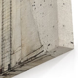 Abstract Sailboat Wall Art - Nautical Canvas Print for Coastal Spaces