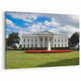 Daytime White House Wall Art – Washington DC Landmark Canvas Print