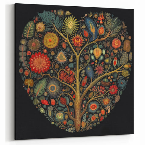 Tree of Life Botanical Leaf Art - Nature-Inspired Leaf Photography Print